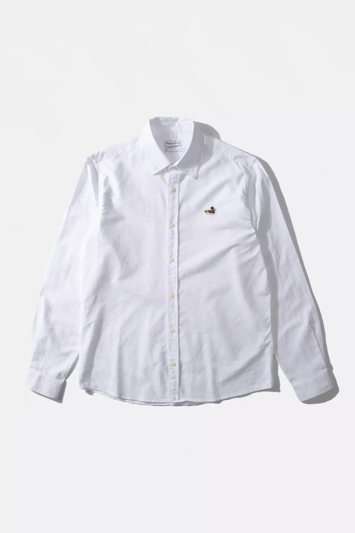 Edmmond Studios White Oxford Shirt Hemd Herren weiss